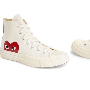Comme des Garçons PLAY and Converse